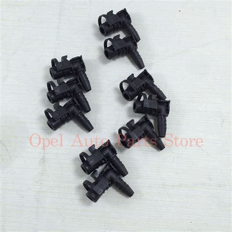 10PCS Throttle Valve Thermostat Body Heater Pipe Hose Connector