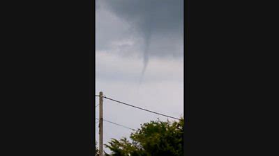 Funnel Cloud Spotted Over Coventry Bbc News