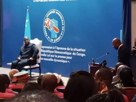 RDC Liberté de la presse Félix Tshisekedi invite les journalistes à