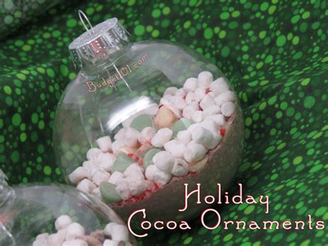 Holiday Cocoa Ornaments How To Make Hot Chocolate Filled Ornments