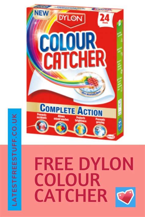 Dylon Are Giving Away Free Samples Of Their Colour Catcher Sheets Just