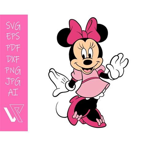 Minnie Mouse Layered Svg Cricut Cut File Silhouette Vector A Inspire