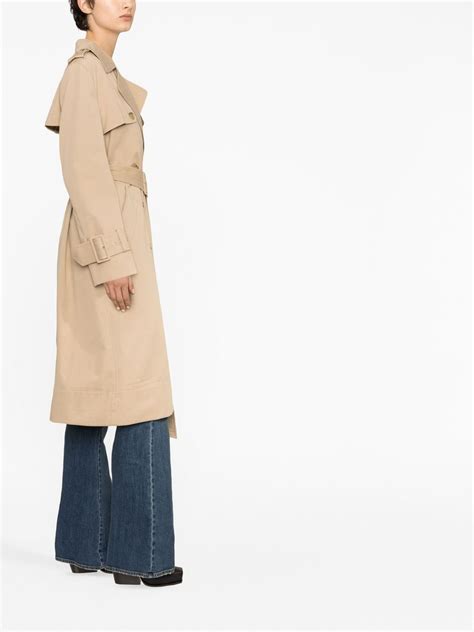 Khaite The Murphy Trench Coat In Nude ModeSens