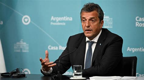 Sergio Massa Atual Ministro Da Economia Será Candidato à Presidência