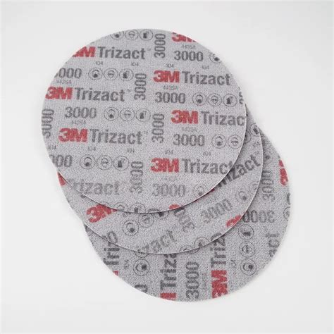 3m Trizacttm Foam Disc 02087 Grit 3000 3inch Wet And Dry Abrasive