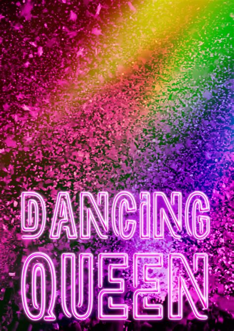 ABBA Dancing Queen Poster - Etsy