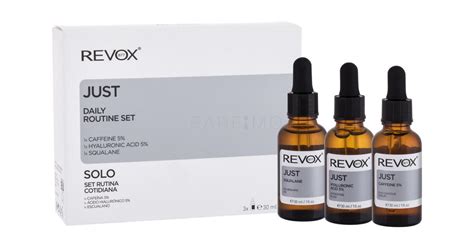 Revox Just Daily Routine Set Set Cadou Pentru Femei Ser Pentru Ten Cu