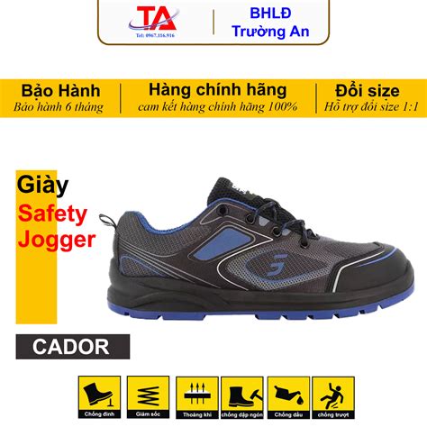 Giày bảo hộ Safety Jogger Cador S1P Kiểu dáng thể thao Trường An Safety