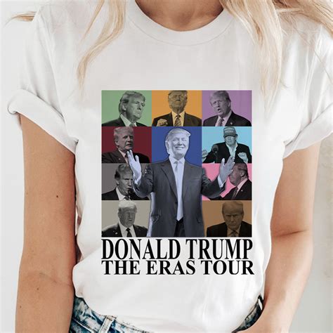 Joycorner White Donald Trump The Eras Tour Shirt Joy Corner