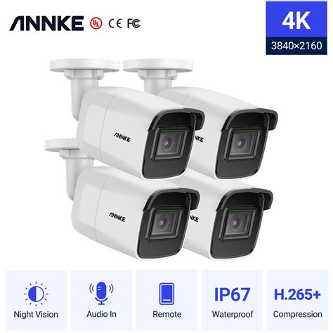 Annke C K Mp Poe Security Camera Annke Cctv Camera Street Mp