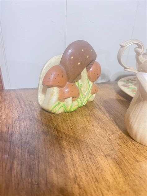 Vintage Arnels Mushroom Set Etsy