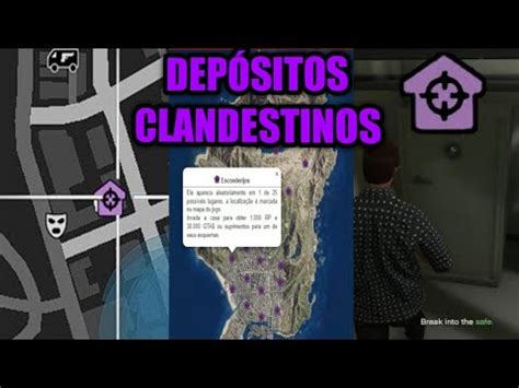 GTA 5 Online Como encontrar depósitos clandestinos Todos os locais