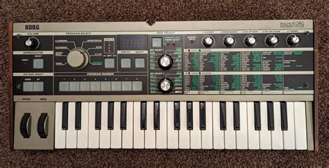 Korg Microkorg Synthesizer And Vocoder Keyboard Original Boxmanual