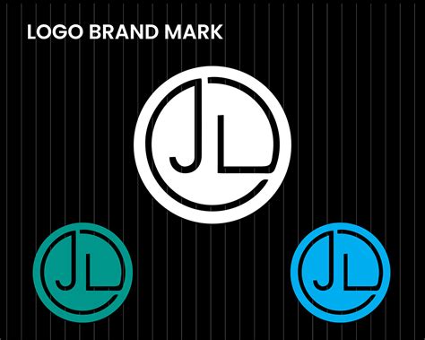 JL minimalist badge logo design :: Behance