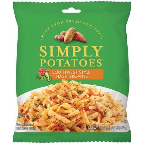 Simply Potatoes Southwest Style Hash Browns From Falletti Foods Instacart