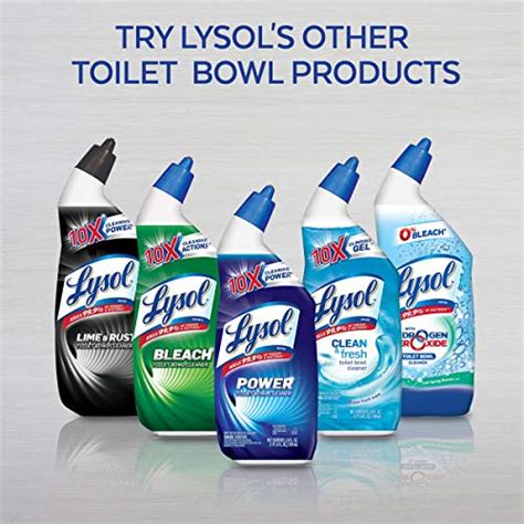 Lysol Power Toilet Bowl Cleaner 24 Ounce Pack Of 2 Pricepulse