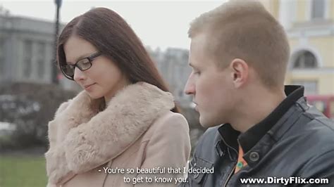 Brunette In Glasses Selena Stuart Gets Her Pussy And Face Fucked On The First Date