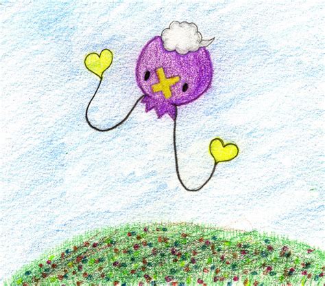 Drifloon Flying By Frozenfeather On Deviantart