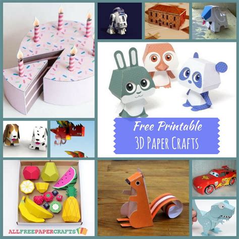 paper crafts printable