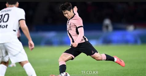 속보 Psg 이강인 56호골 연속 폭발 앙제전 전반 1720분