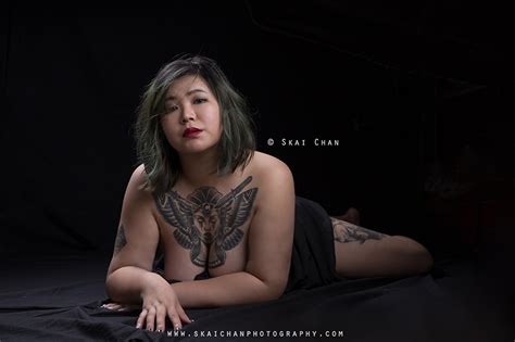 Tattoo Art Implied Nude Shoot Isabelle Raphaela Leong Photo Studio