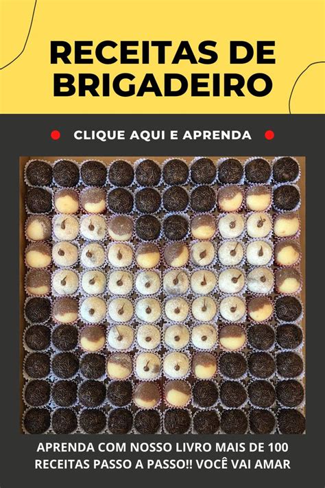 Receitas De Brigadeiros Gourmet PDF Baixe Agora Sua Apostila De