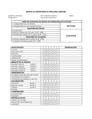 Vmi Pruebas Instrumento De Evaluacion Terapia Ocupacional