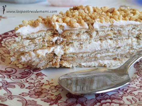 Tarta De Galletas Mar A F Cil Y Sin Horno Los Postres De Mami