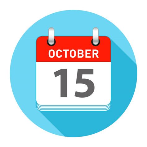 250+ October 15 Calendar Stock Photos, Pictures & Royalty-Free Images ...