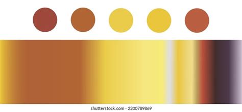 Vibrant Chrome Gradient Color Palette Stock Vector (Royalty Free ...