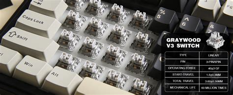 Amazon Yunzii B Gasket Mechanical Keyboard Hot Swappable Gaming Keyboard With Knob Tkl