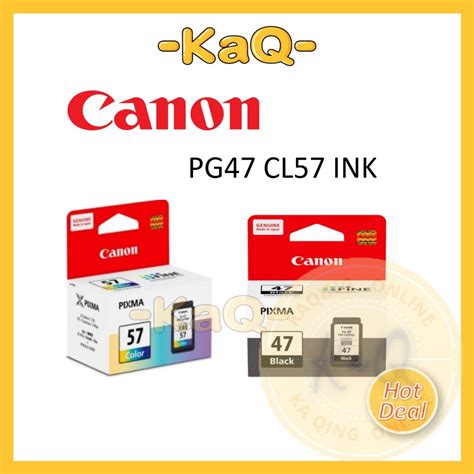 Canon Genuine Pg Black Cl Color Original Ink E