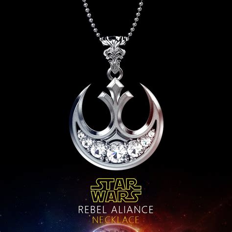 Star Wars Necklaces For Women Sterling Silver Pendant Etsy Star