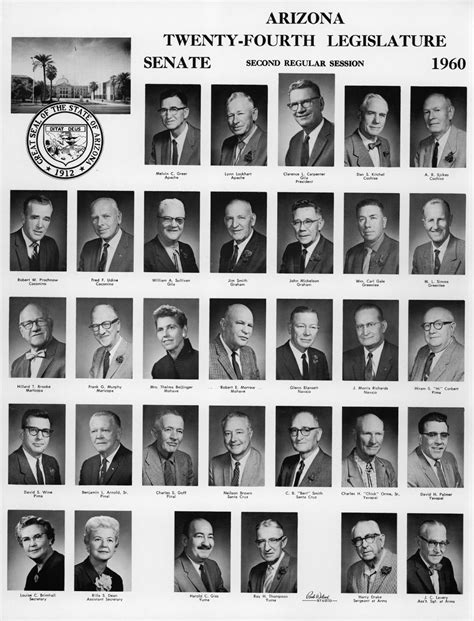 24th Arizona Senate, taken in Phoenix | Arizona Memory Project