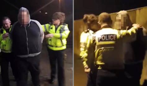 Suspect Arrested By Police During Live Paedophile Hunter Sting In West