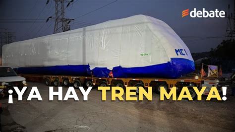 Ya Hay Tren Maya Salen Primeros Vagones De La Planta Armadora En