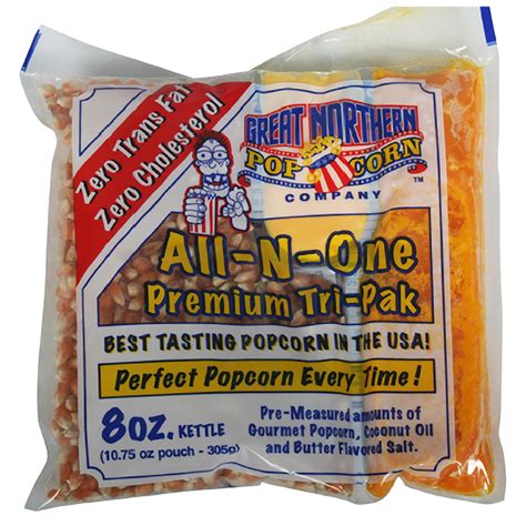 Great Northern Popcorn Premium 12 Ounce Popcorn Portion Packs Cinema