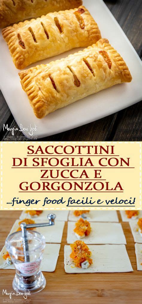 Saccottini Di Sfoglia Con Zucca E Gorgonzola Mangia Bevi Godi Blog