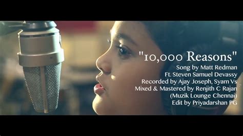 10 000 Reason Song By Matt Redman Steven Samuel Devassy Youtube