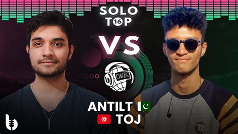 ANTILT VS TOJ Online World Beatbox Championship 2022 TOP 16 SOLO