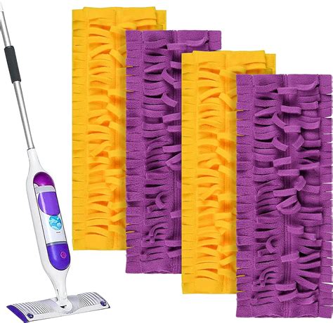 4 Pack Mop Refill Pads For Swiffer Powermop Multi Surface Mop And Swiffer Powermop Wood Mop