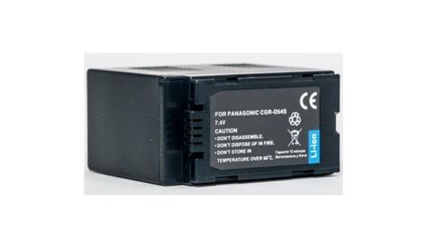 Panasonic Battery Cga D54s Rechargeable Batteries Photopoint