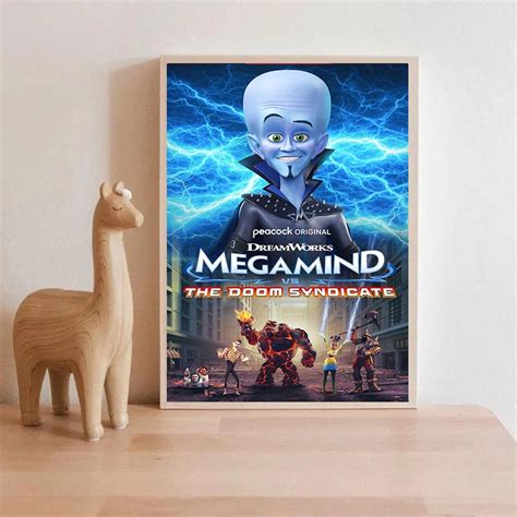 Megamind Vs The Dooom Syn Cate 2024 Poster Megamind Rules 2024 Movie