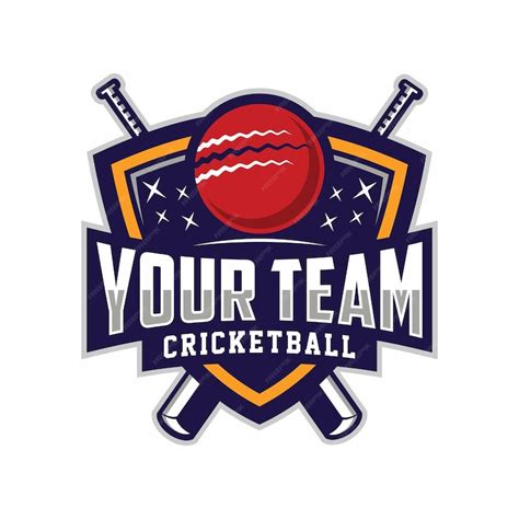 Premium Vector | Cricket Team Logo Template Design