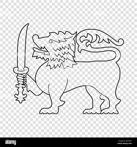 Sri Lanka Logo Lion