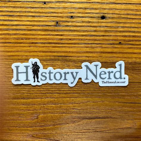 History Nerd® Sticker With A Wwii Soldier The History List