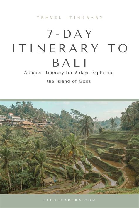 Bali Itinerary: How to Spend One Week in Indonesia's Most Famous Island ...