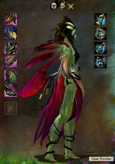Guild Wars 2 Armor Sylvari Female Orchid Light Guild Wars