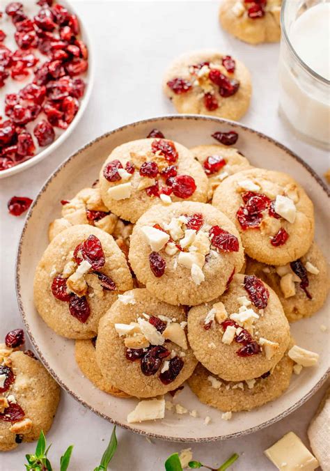 Cranberry White Chocolate Chunk Cookies All Things Mamma