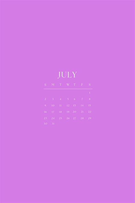 July Calendar 2023